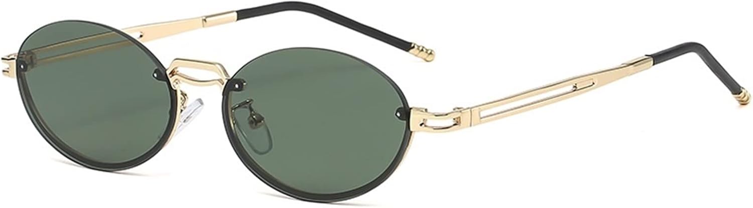 Солнцезащитные очки XINXIN в винтажной овальной оправе в стиле панк для мужчин и женщин, солнцезащитные очки для отдыха на природе, как у интернет-знаменитостей (Цвет: B, Размер: Средний), B
Солнцезащитные очки XINXIN в винтажной овальной оправе в стиле панк для мужчин и женщин, солнцезащитные очки для отдыха на природе, как у интернет-знаменитостей (Цвет: B, Размер: Средний), B