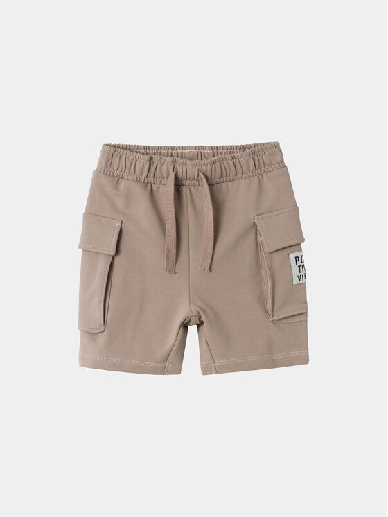 Тканевые шорты стандартного кроя Name It, бежевый
Тканевые шорты стандартного кроя Name It, бежевый