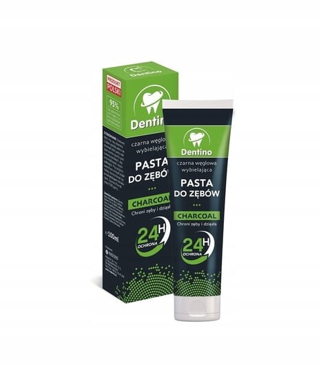 Отбеливающая зубная паста, уголь, 100 мл Dentino, Bio Madent
Отбеливающая зубная паста, уголь, 100 мл Dentino, Bio Madent
