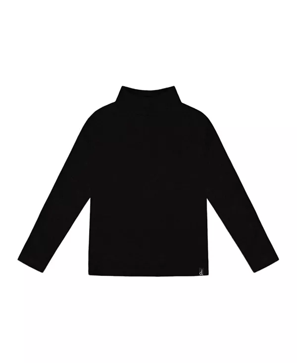 Очень мягкий ребристый топ с воротником-стойкой для девочек - для маленьких детей. Deux Par Deux, черный
Очень мягкий ребристый топ с воротником-стойкой для девочек - для маленьких детей. Deux Par Deux, черный