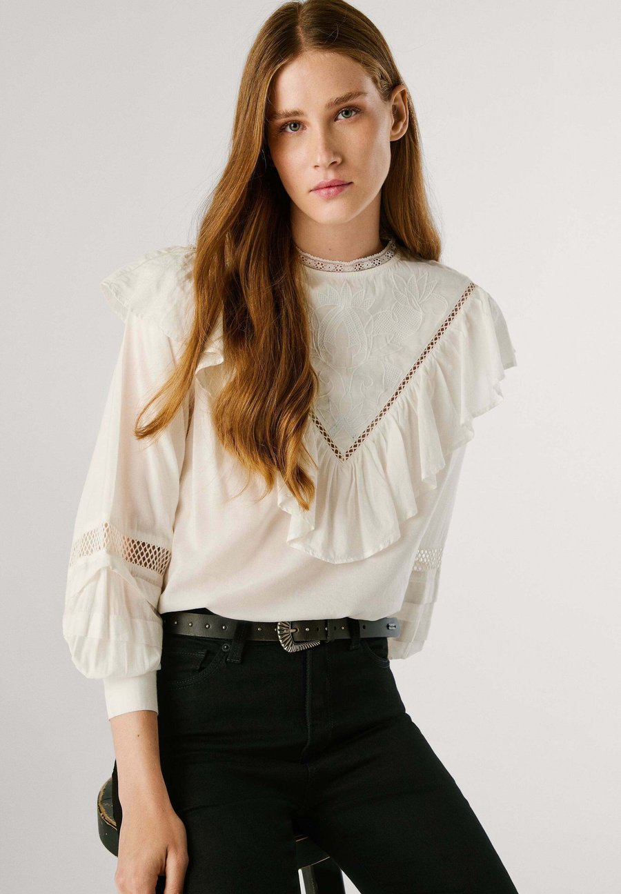 Блуза Pepe Jeans Blouse, Oyster White/White
Блуза Pepe Jeans Blouse, Oyster White/White