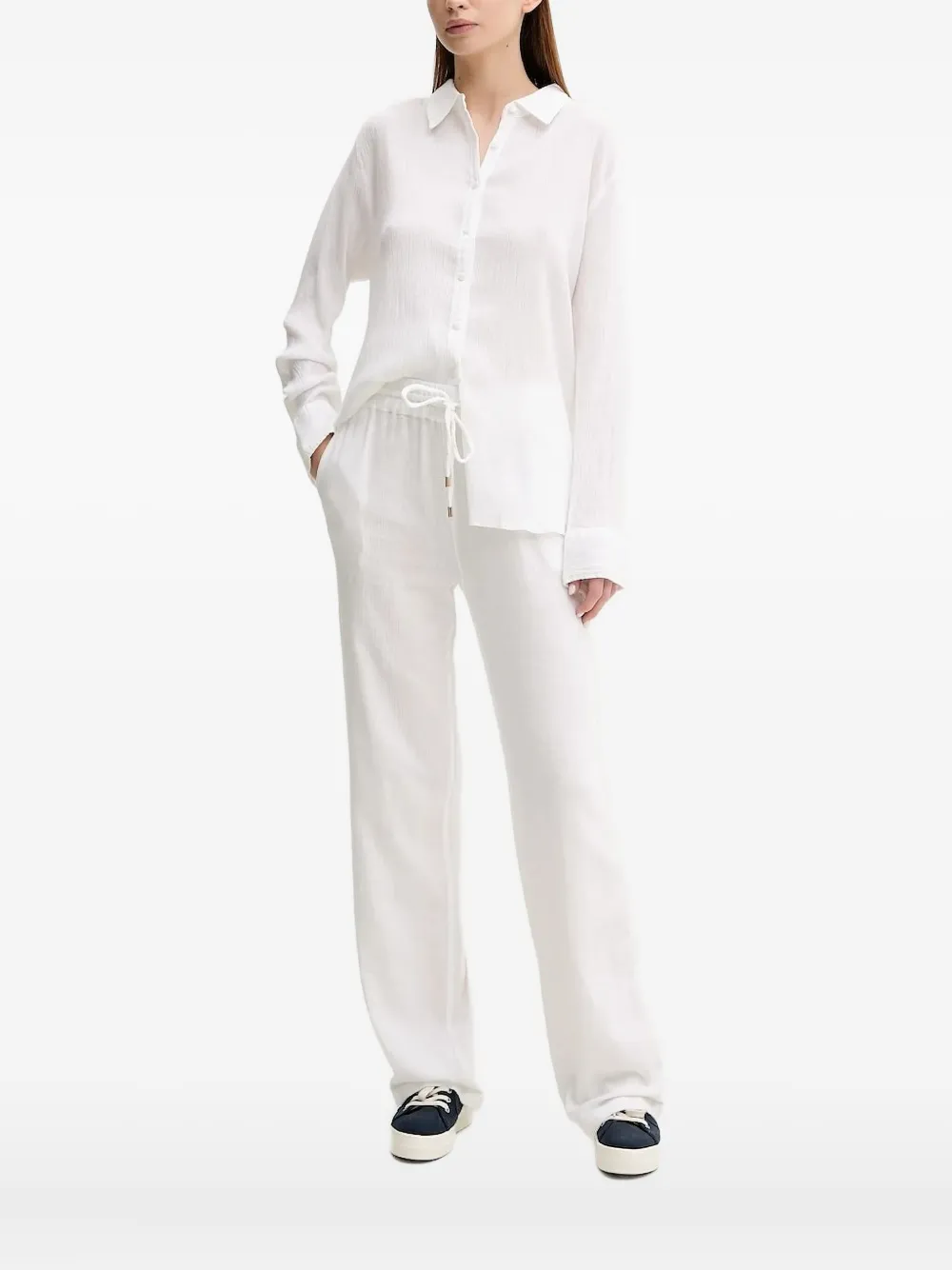 Фактурная рубашка на пуговицах Melissa Odabash, белый
Фактурная рубашка на пуговицах Melissa Odabash, белый