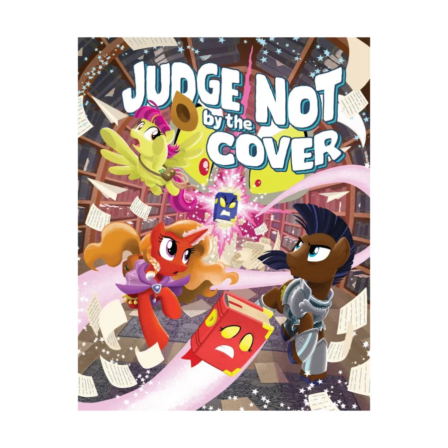 Judge Not by the Cover, Tails of Equestria, мягкая обложка 
Judge Not by the Cover, Tails of Equestria, мягкая обложка