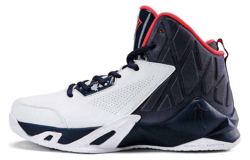 Баскетбольные кроссовки мужские высокие белые/темно-синие Qiaodan
Баскетбольные кроссовки мужские высокие белые/темно-синие Qiaodan