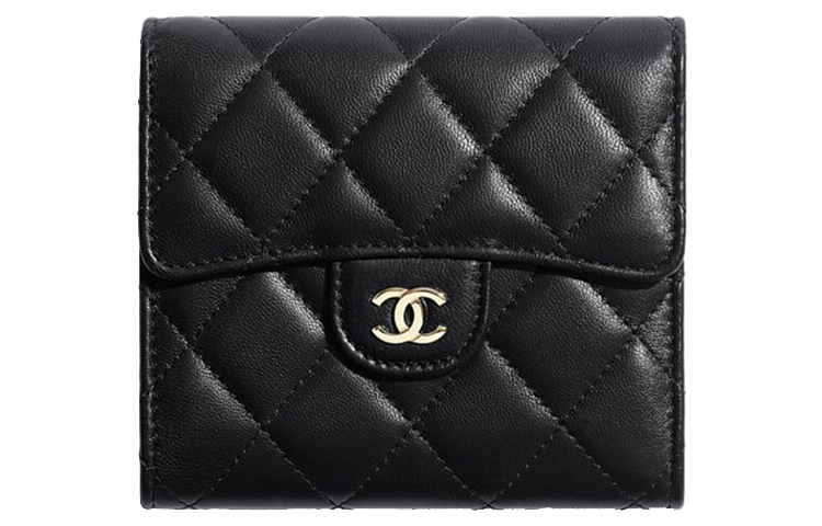 CHANEL Классический клапан CF Кошелек из овчины для женщин черный
CHANEL Классический клапан CF Кошелек из овчины для женщин черный