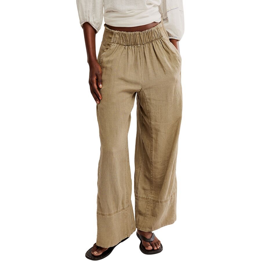 Брюки Free People Days End Linen Pull On Free People, Caiman
Брюки Free People Days End Linen Pull On Free People, Caiman