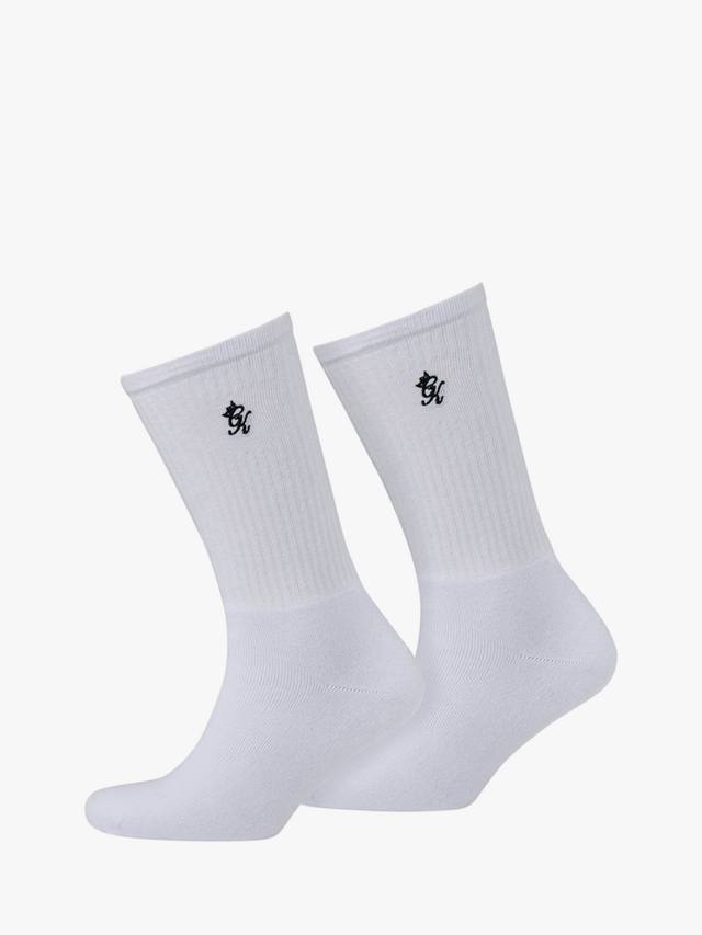 Унисекс носки из хлопковой смеси Gym King, Pack of 2, Black/White
Унисекс носки из хлопковой смеси Gym King, Pack of 2, Black/White