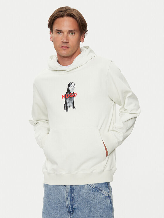 Толстовка обычного кроя Hugo, экрю
Толстовка обычного кроя Hugo, экрю