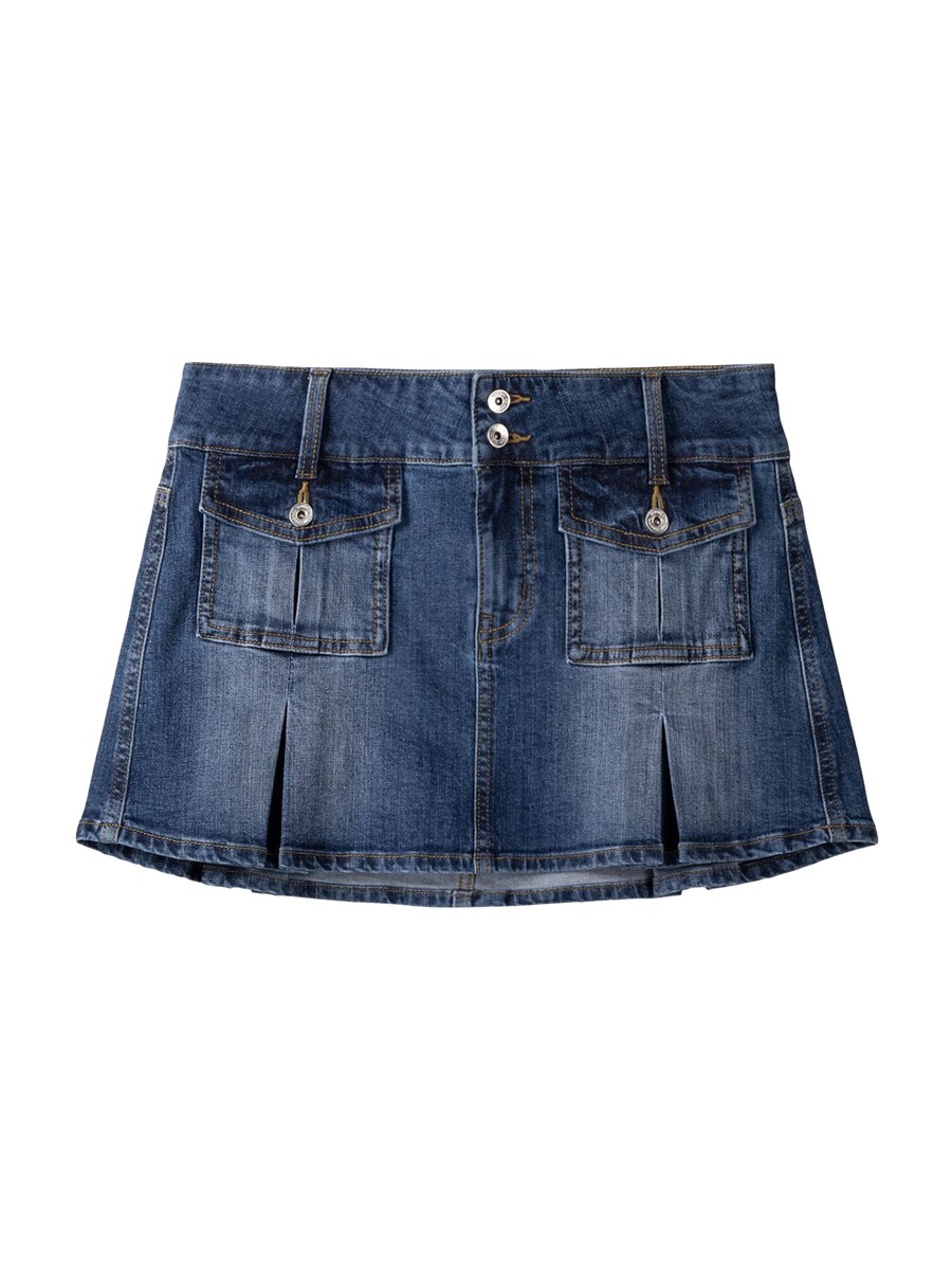 Юбка Bershka, синий
Юбка Bershka, синий