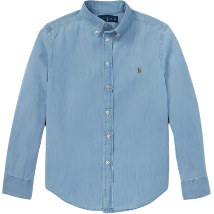 Polo Ralph Lauren Светло-голубая детская футболка
Polo Ralph Lauren Светло-голубая детская футболка