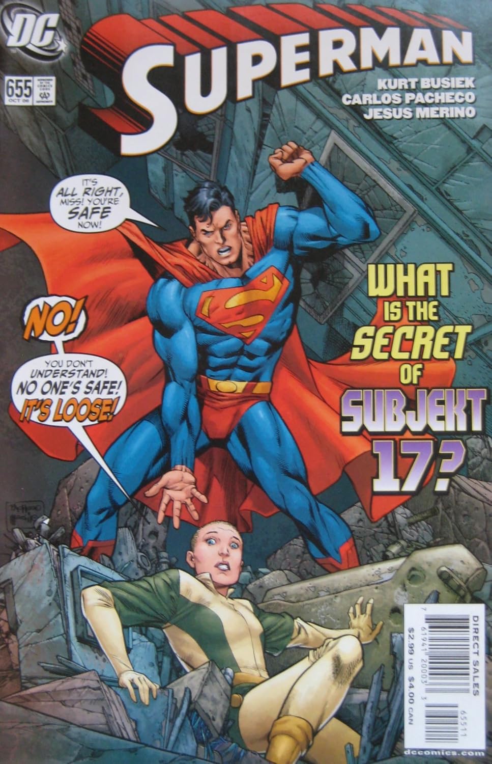 SUPERMAN, #655, October 2006 (DC Comics)
SUPERMAN, #655, October 2006 (DC Comics)
