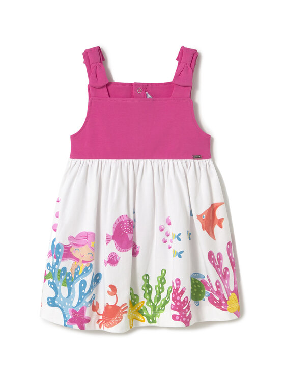 Летнее платье стандартный крой 1924 Mayoral, розовый
Летнее платье стандартный крой 1924 Mayoral, розовый