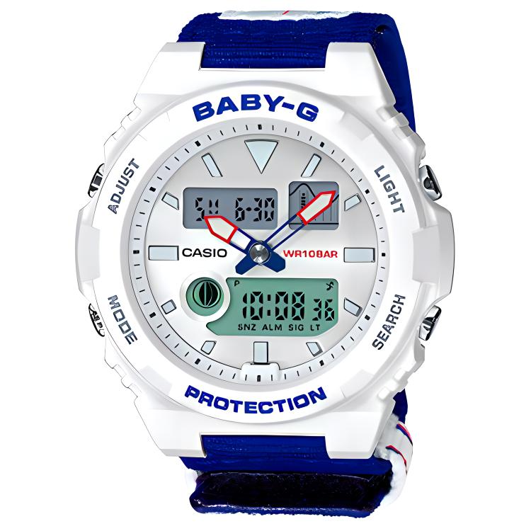 CASIO Часы Women's BABY-G White Watch BAX-125-2A
CASIO Часы Women's BABY-G White Watch BAX-125-2A