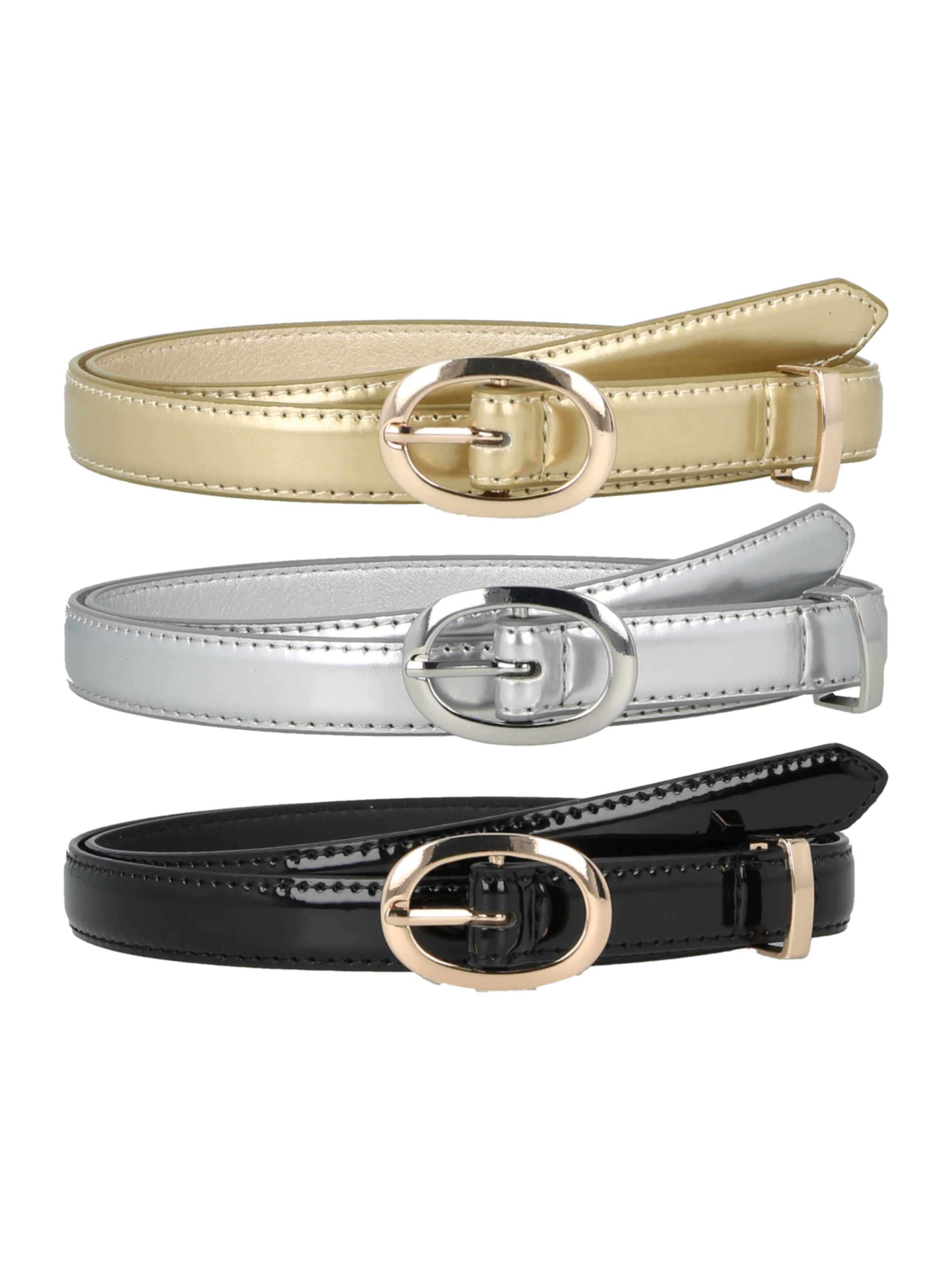 ABOUT YOU Ремень в цветах Gold, Black, Silver
ABOUT YOU Ремень в цветах Gold, Black, Silver