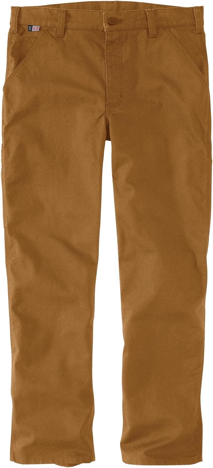 Carhartt Men's FR Relaxed Straight Rugged Flex Duck Dungaree, Carhartt Brown
Carhartt Men's FR Relaxed Straight Rugged Flex Duck Dungaree, Carhartt Brown