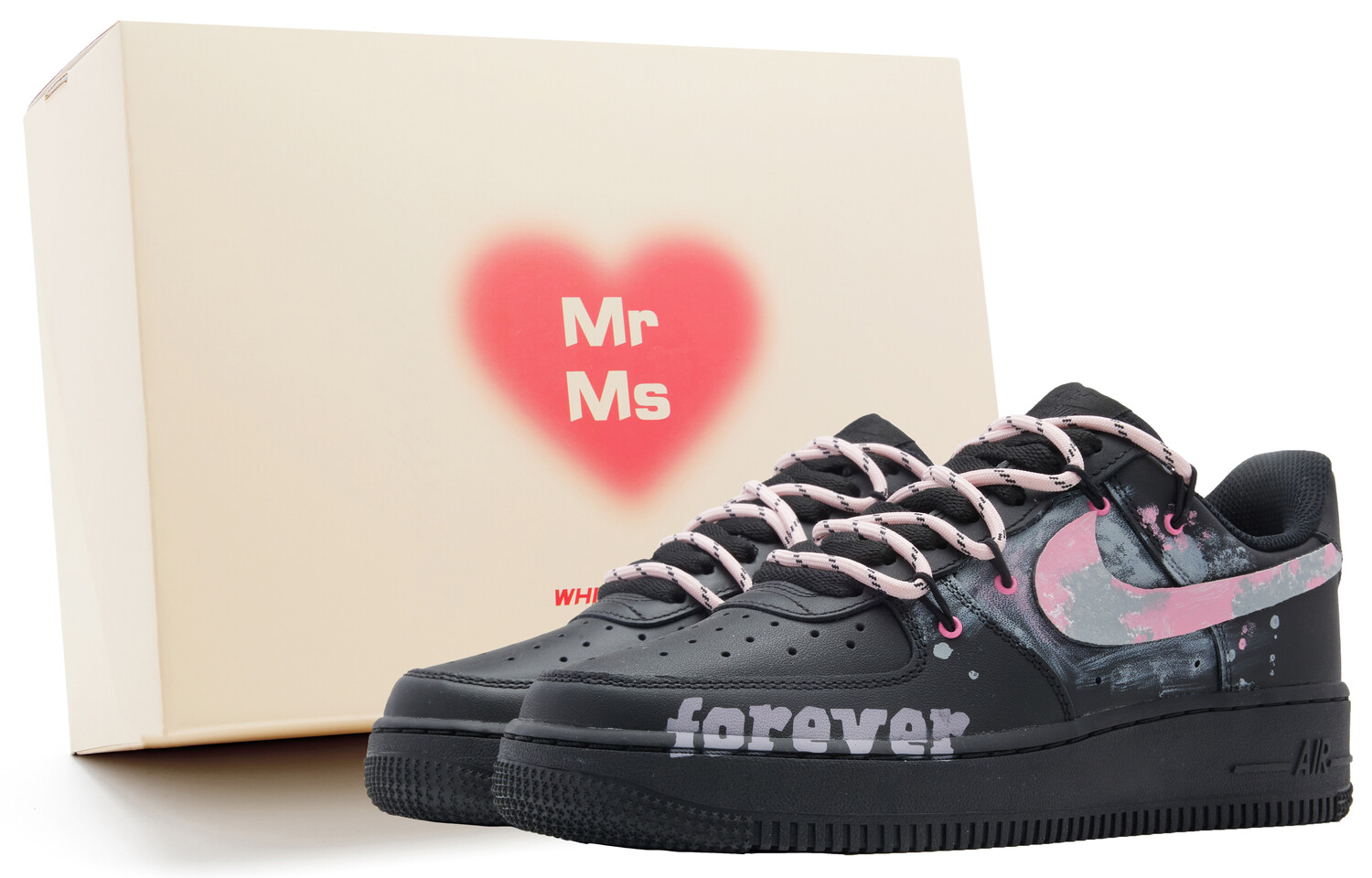 Кроссовки Nike Air Force 1 Skateboarding Shoes Unisex Low-top Black/pink, черный/розовый
Кроссовки Nike Air Force 1 Skateboarding Shoes Unisex Low-top Black/pink, черный/розовый