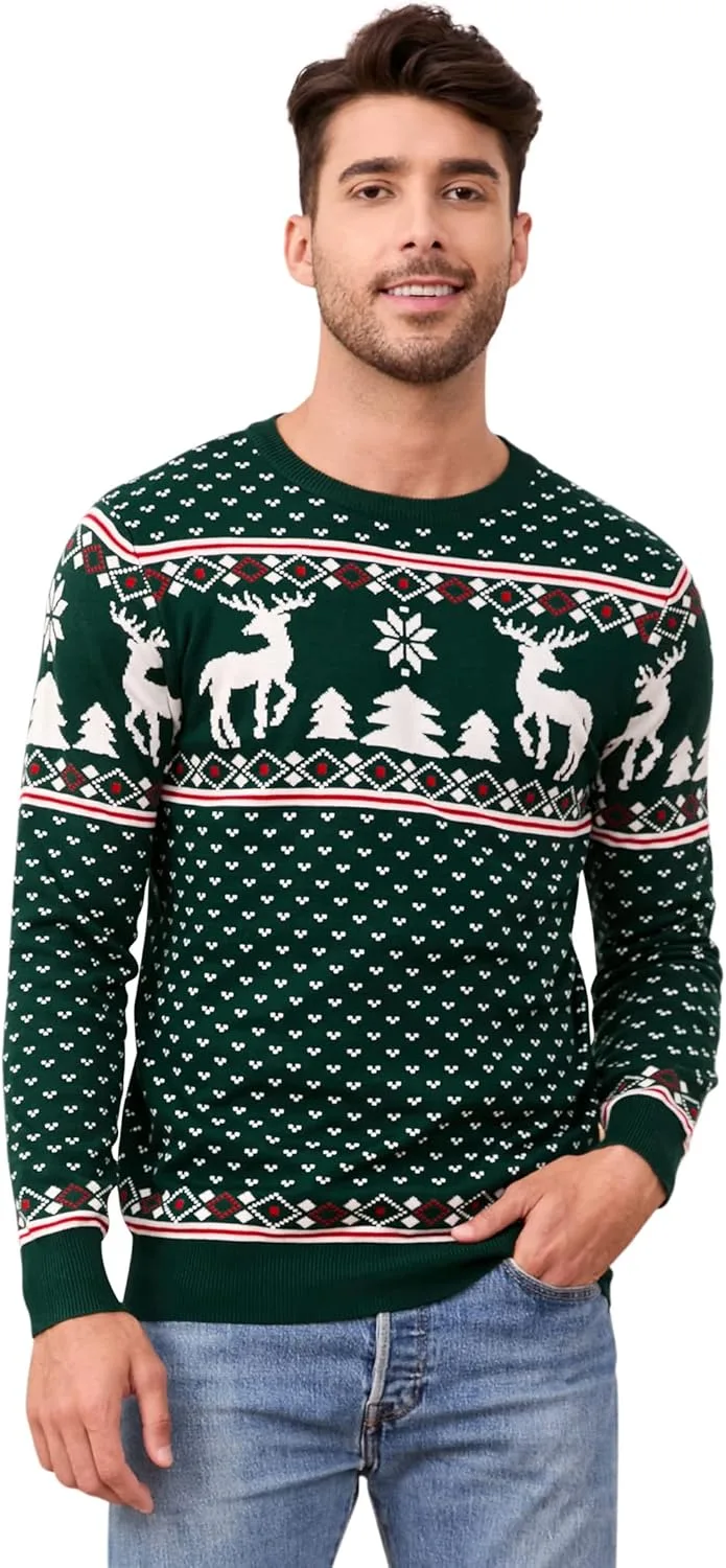 Семейный рождественский свитер Missky с оленями и снежинками
Семейный рождественский свитер Missky с оленями и снежинками