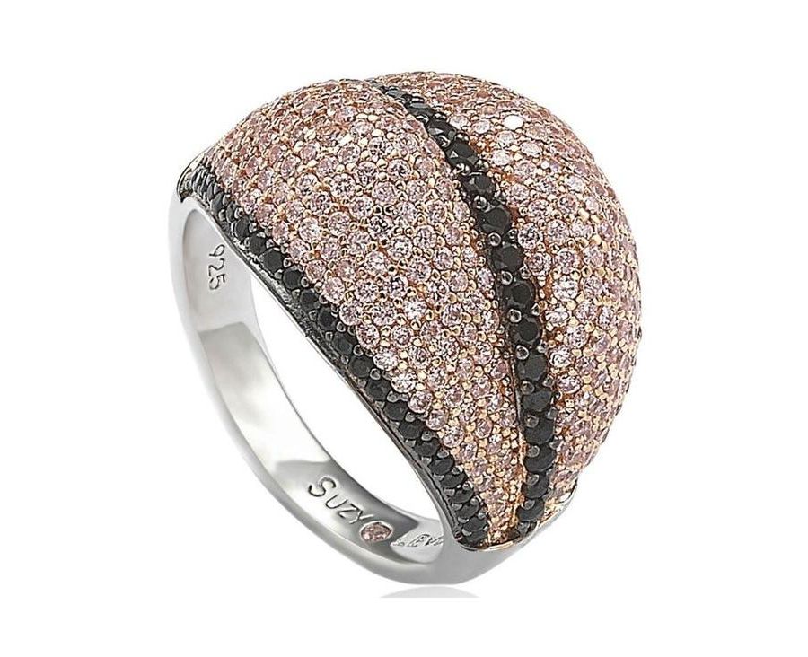 Кольцо Suzy Levian из стерлингового серебра с кубическим цирконием, розово-черного цвета Suzy Levian New York, Pink
Кольцо Suzy Levian из стерлингового серебра с кубическим цирконием, розово-черного цвета Suzy Levian New York, Pink
