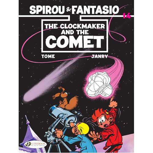 Книга Spirou & Fantasio – Volume 14: The Clockmaker And The Comet (Paperback)
Книга Spirou & Fantasio – Volume 14: The Clockmaker And The Comet (Paperback)