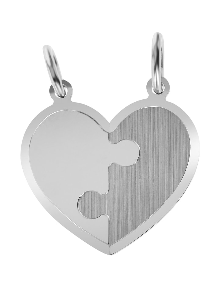 Adeliás Кулон унисекс - гравированный кулон в форме сердца из серебра 925 пробы
Adeliás Кулон унисекс - гравированный кулон в форме сердца из серебра 925 пробы