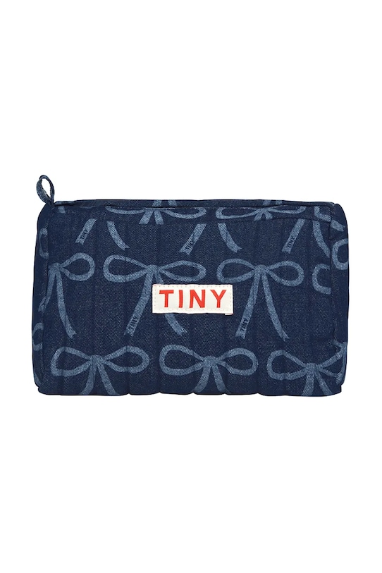 Косметичка BOWS POUCH Tinycottons, синий 
Косметичка BOWS POUCH Tinycottons, синий