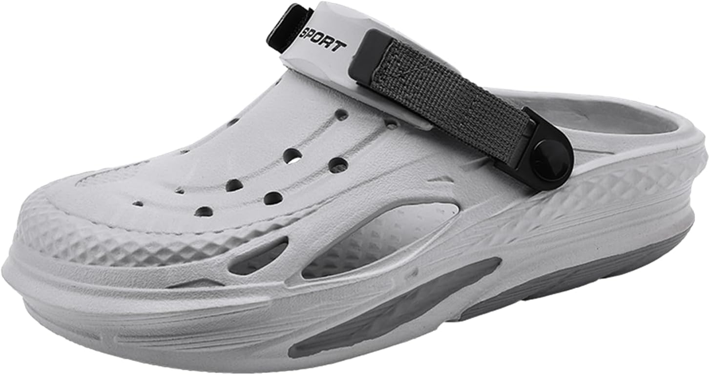 Мужские дышащие шлепанцы MDPCX Mueller, повседневные тапочки, быстро сохнущие сандалии, летние нескользящие пляжные туфли для мужчин, серый
Мужские дышащие шлепанцы MDPCX Mueller, повседневные тапочки, быстро сохнущие сандалии, летние нескользящие пляжные туфли для мужчин, серый