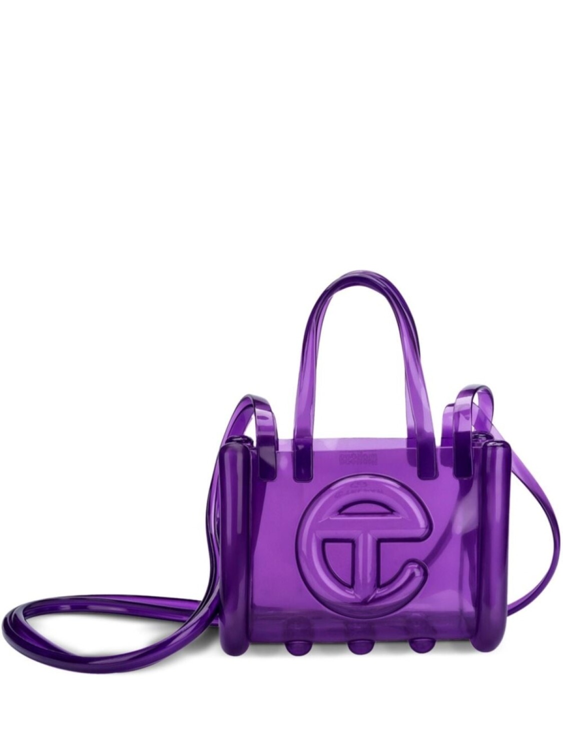 Telfar маленькая сумка на плечо Jelly Shopper II из коллаборации с Melissa, фиолетовый
Telfar маленькая сумка на плечо Jelly Shopper II из коллаборации с Melissa, фиолетовый