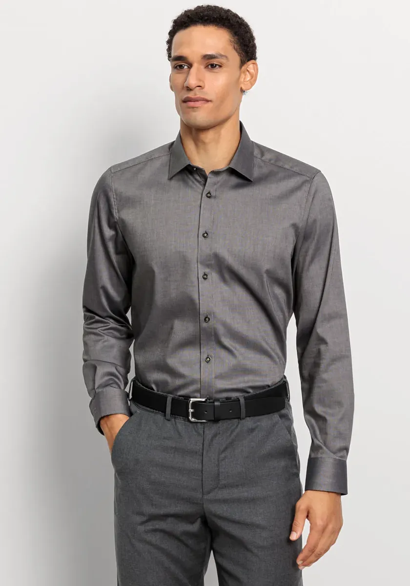 Деловая рубашка OLYMP "Пятый уровень прилегания к телу", тонкая, матовая блестящая микроструктура, оливковый
Деловая рубашка OLYMP "Пятый уровень прилегания к телу", тонкая, матовая блестящая микроструктура, оливковый