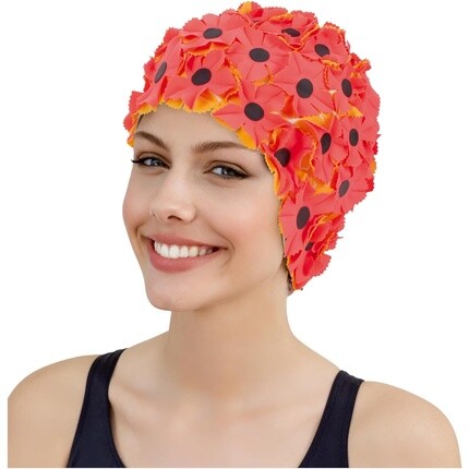 Резиновая шапочка для купания с цветком Fashy
Резиновая шапочка для купания с цветком Fashy