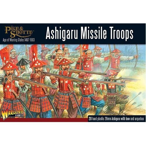 Фигурки Ashigaru Missile Troops Warlord Games 
Фигурки Ashigaru Missile Troops Warlord Games