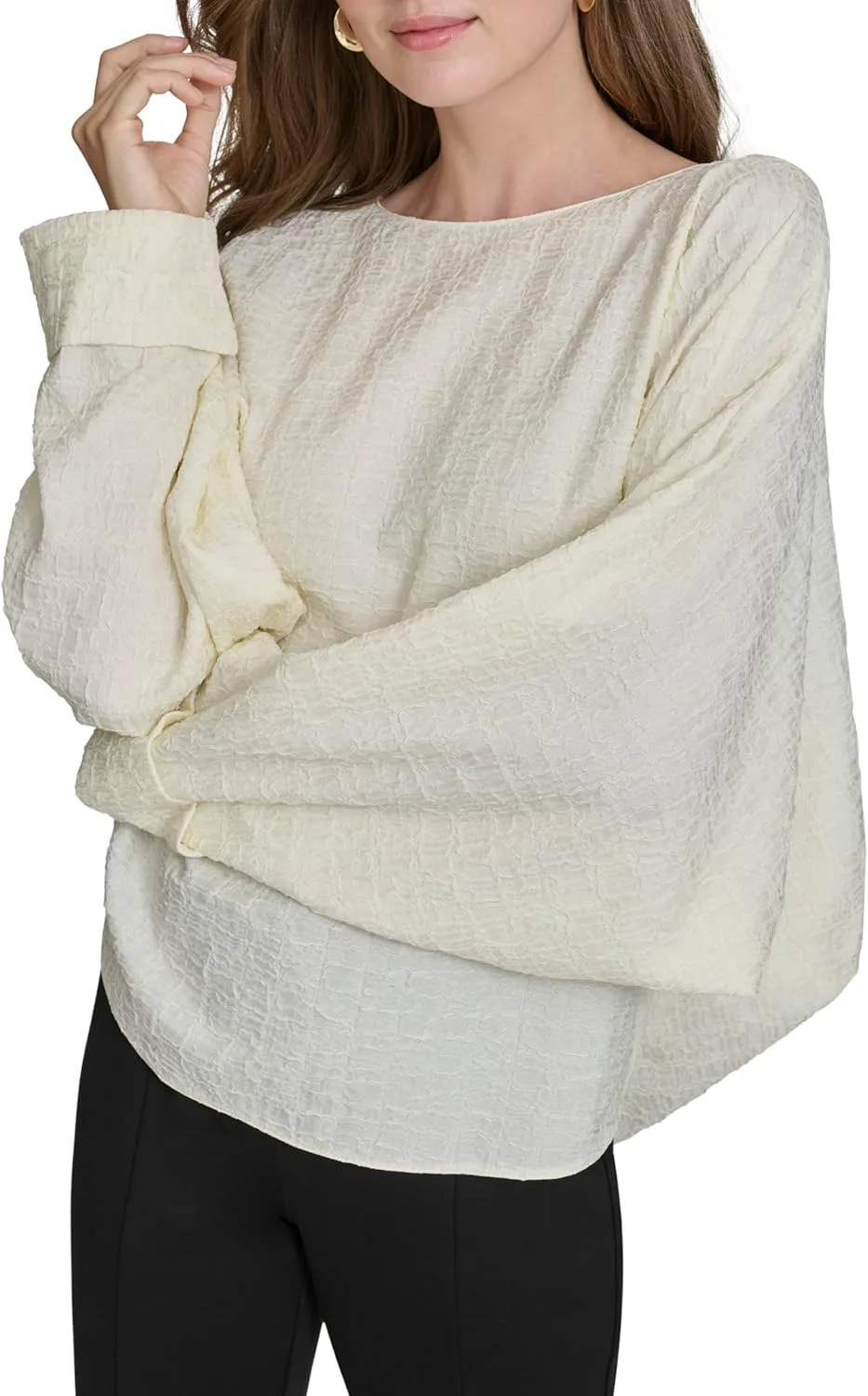 Halston Женская блуза с рукавом долман
Halston Женская блуза с рукавом долман