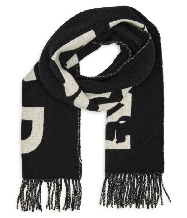 Шерстяной шарф k/essential Karl Lagerfeld, черный
Шерстяной шарф k/essential Karl Lagerfeld, черный