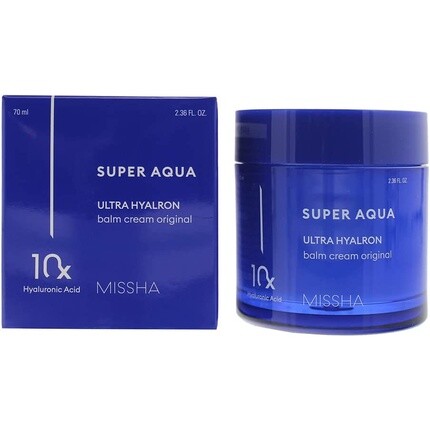 Крем-бальзам Super Aqua Ultra Hyalron Original 70мл, Missha
Крем-бальзам Super Aqua Ultra Hyalron Original 70мл, Missha