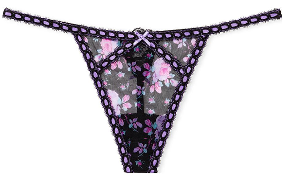 Женское танга Victoria's Secret, черный
Женское танга Victoria's Secret, черный