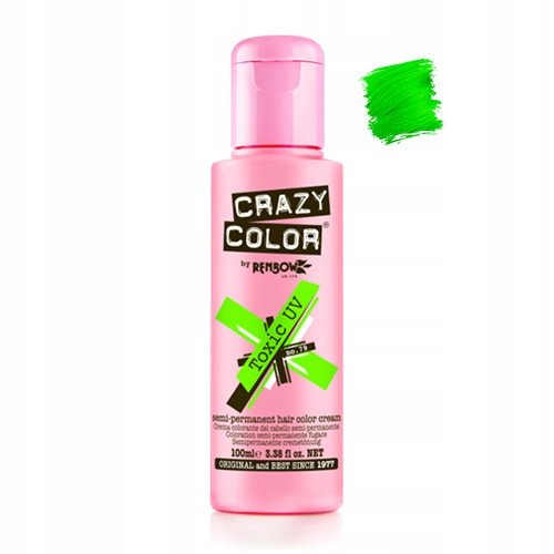 Тоник для волос Crazy Color Neon Green UV 79 Toxic 100 мл
Тоник для волос Crazy Color Neon Green UV 79 Toxic 100 мл