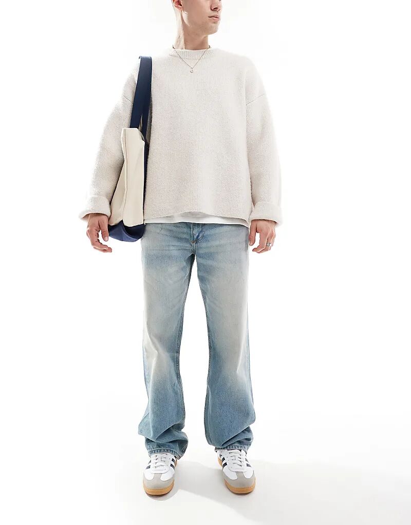 Мешковатые джинсы светло-голубого цвета River Island
Мешковатые джинсы светло-голубого цвета River Island