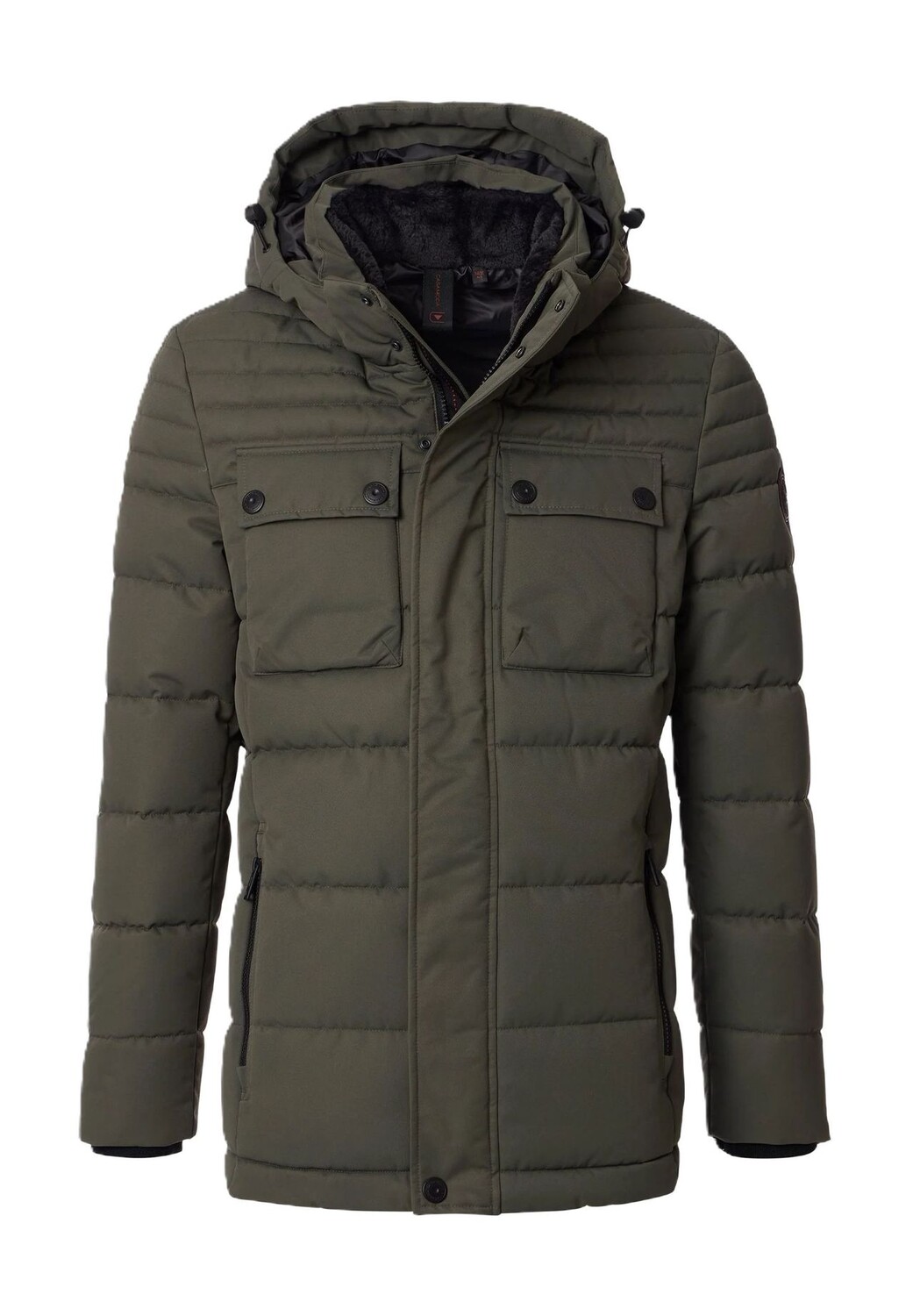 Стеганая куртка, воротник стойка, мужская CASAMODA, зеленый
Стеганая куртка, воротник стойка, мужская CASAMODA, зеленый