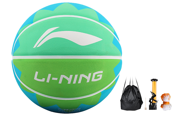 LINING Резиновый баскетбольный мяч light green размер 7 тренировочный unisex
LINING Резиновый баскетбольный мяч light green размер 7 тренировочный unisex