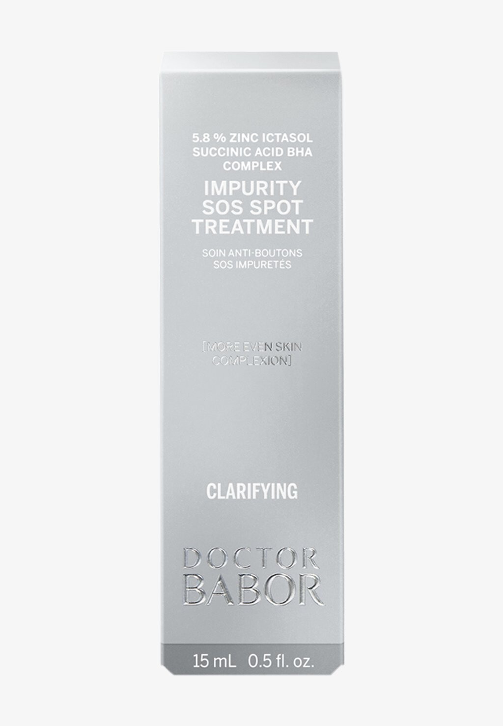 Сыворотка IMPURITY SOS SPOT TREATMENT BABOR
Сыворотка IMPURITY SOS SPOT TREATMENT BABOR