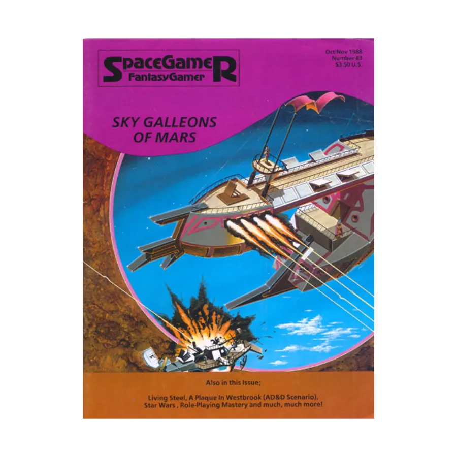 Журнал #83 "AD&D A Plague in Westbrook", Space Gamer Magazine (Various Publishers)
Журнал #83 "AD&D A Plague in Westbrook", Space Gamer Magazine (Various Publishers)