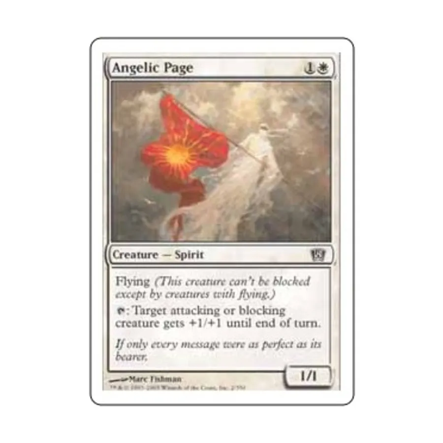 CCG Ангельский паж (С), MTG - 8th Edition
CCG Ангельский паж (С), MTG - 8th Edition