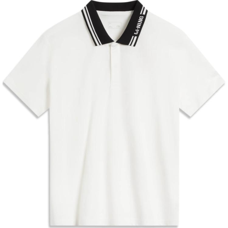 LINING Белая поло для мужчин, Белый, LINING Белая поло для мужчин
LINING Белая поло для мужчин, Белый, LINING Белая поло для мужчин