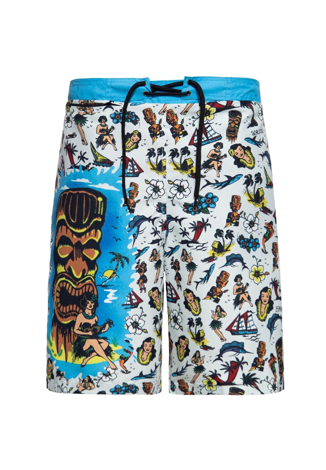 Шорты с гавайским дизайном по всей поверхности Hawaii KING KEROSIN, кремовый
Шорты с гавайским дизайном по всей поверхности Hawaii KING KEROSIN, кремовый