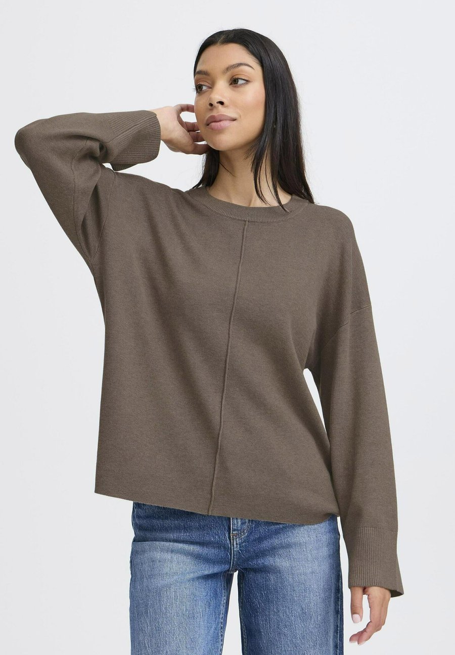 Джемпер b.young MMORLA LOOSE, Walnut Melange/Light Brown
Джемпер b.young MMORLA LOOSE, Walnut Melange/Light Brown