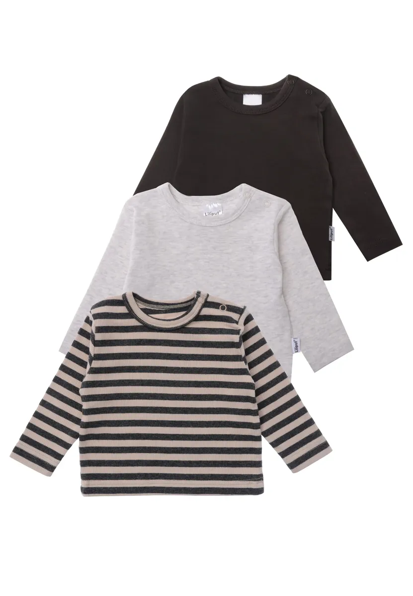 Рубашка Liliput с длинными рукавами и кнопками, в упаковке 3 шт, серый
Рубашка Liliput с длинными рукавами и кнопками, в упаковке 3 шт, серый