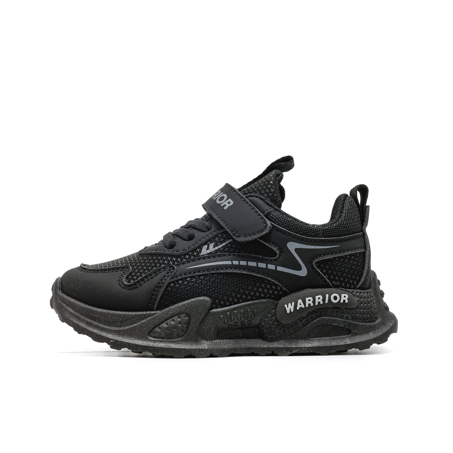 Детские кроссовки Athletic Shoes Slip Resistant Breathable Lightweight Cushioning Low top Casual WARRIOR, черный
Детские кроссовки Athletic Shoes Slip Resistant Breathable Lightweight Cushioning Low top Casual WARRIOR, черный