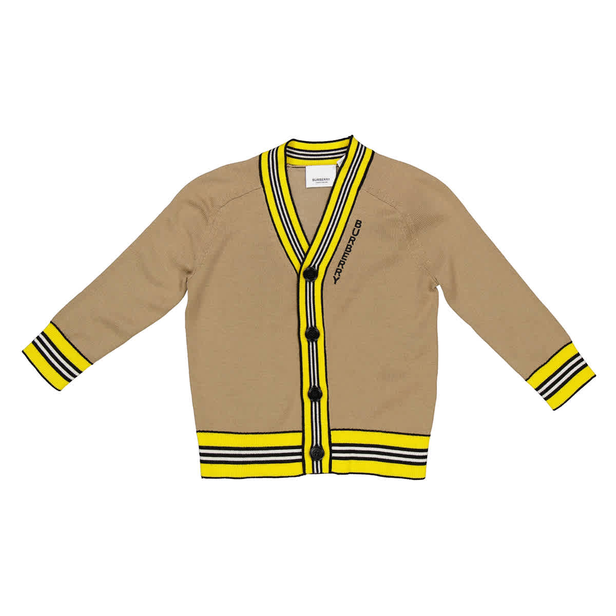 Burberry Мальчики Архив Бежевый Классическая полоска Кардиган
Burberry Мальчики Архив Бежевый Классическая полоска Кардиган