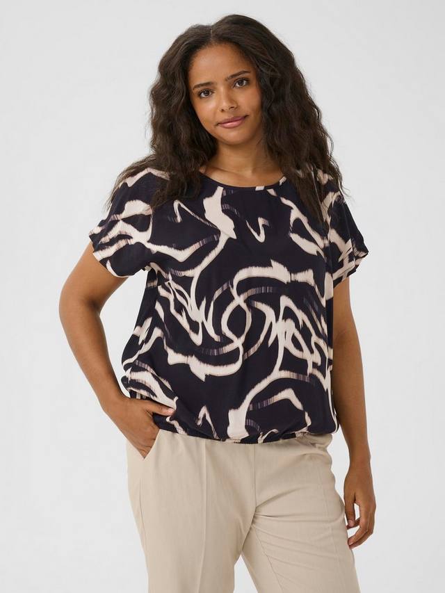 Топ Maren Abstract KAFFE Curve, Black/Multi
Топ Maren Abstract KAFFE Curve, Black/Multi