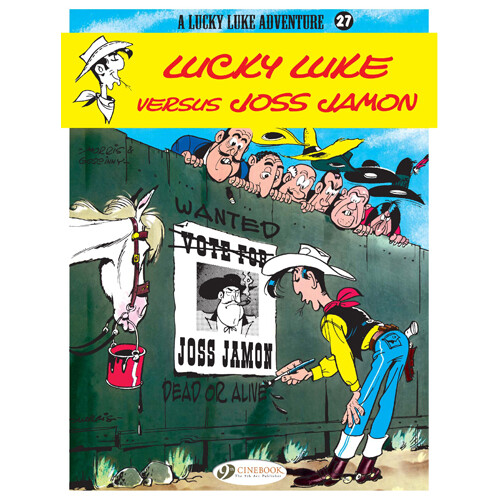 Книга Lucky Luke Vol.27: Lucky Luke Versus Joss Jamon (Paperback)
Книга Lucky Luke Vol.27: Lucky Luke Versus Joss Jamon (Paperback)