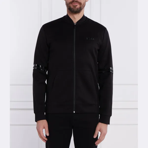 Толстовка Samoo Mirror стандартного кроя Boss, черный 
Толстовка Samoo Mirror стандартного кроя Boss, черный